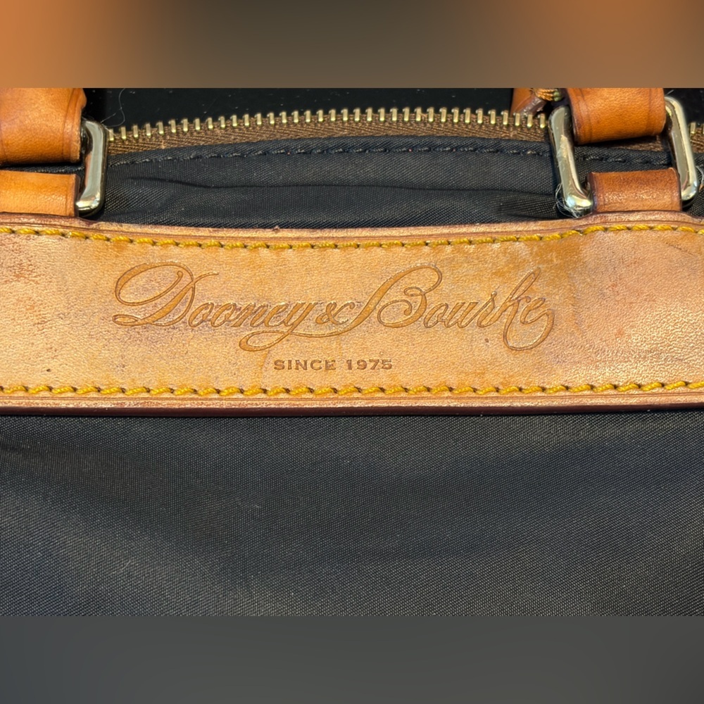 Dooney & Bourke Nylon Satchel - Picture 5 of 9